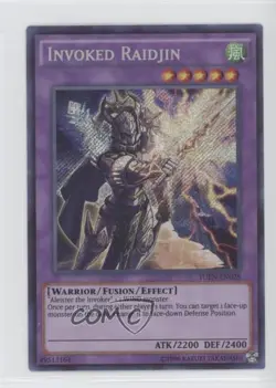 Invoked Raidjin SE Unlimited YuGiOh Fusion Enforcers #FUEN-EN028 1z4 - Image 1