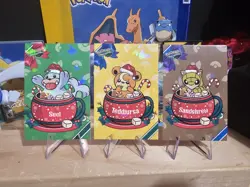 Pokemon Merry Christmas Card Database - Holiday Seel, Teddiursa, & Sandshrew - Image 1