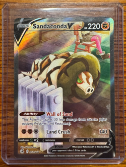 Sandaconda V 252/264 | Fusion Strike | Alternate Full Art | Pokemon TCG Card NM - Image 1