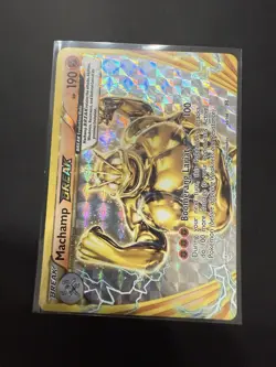 Machamp BREAK 60/108 XY Evolutions NM Ultra Rare Pokemon Card - Image 1