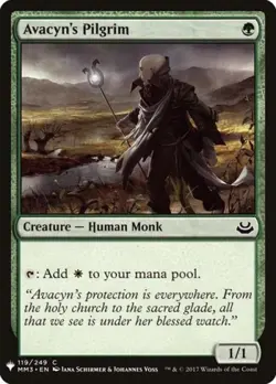 Avacyn's Pilgrim - Near Mint MTG Mystery Booster - Image 1