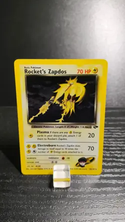 Rocket's Zapdos (holo) - Gym challenge 15/132 - Light Play - Pokemon Card - Image 4