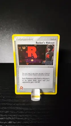 Rocket's Hideout (Reverse Holo) - Team Rocket Returns 87/109 - NM - Pokemon Card - Image 3