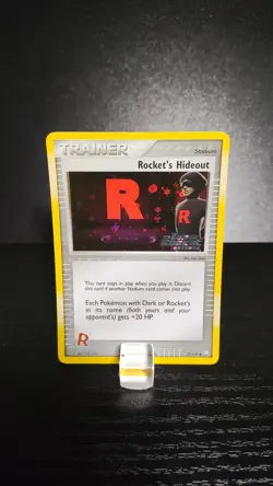 Rocket's Hideout (Reverse Holo) - Team Rocket Returns 87/109 - NM - Pokemon Card - Image 4
