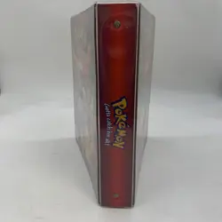 Vintage Nintendo 1999 Ash Brock and Misty Pokemon 3-Ring Card Binder Used - Image 2