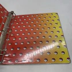 Vintage Nintendo 1999 Ash Brock and Misty Pokemon 3-Ring Card Binder Used - Image 4
