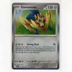 Pokemon TCG Zamazenta 146/182 Sv10: Destined Rivals Holo Rare Card EN-NM 2025 - Image 1