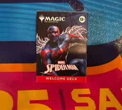 Magic: The Gathering Marvel's Spider-Man 2099 Welcome Deck In Hand MTG - Image 1
