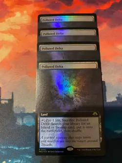 MTG Modern Horizons 3 Polluted Delta Extended Art Foil x 1 - Image 1