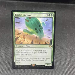 MTG Final Fantasy - R 0191 - Jumbo Cactuar - Rare (NM) Magic the Gathering - Image 1