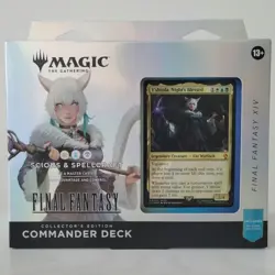 Mtg Collector'S Version Commander Deck Ffxiv Zion'S Spell English - Image 1