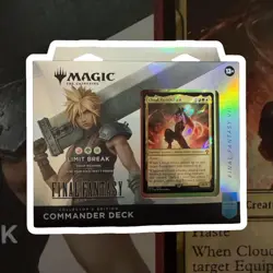 Mtg Collector'S Version Commander Deck Limit Break English Cloud - Image 1