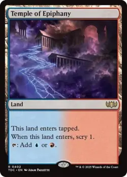 Temple of Epiphany - Near Mint MTG Commander: Tarkir: Dragonstorm - Image 1