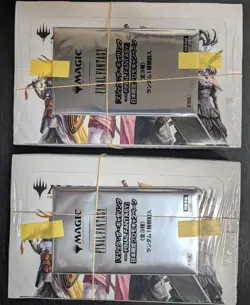 Mtg Final Fantasy Play Booster Japan Edition Promo 2 Pieces - Image 1