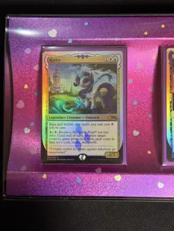Magic The Gathering Mtg My Little Pony Silver Frame Collaboration Charity Only - Image 2