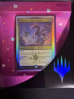 Magic The Gathering Mtg My Little Pony Silver Frame Collaboration Charity Only - Image 4