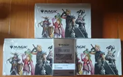Mtg Final Fantasy Play Booster 3Box Japan Edition - Image 1