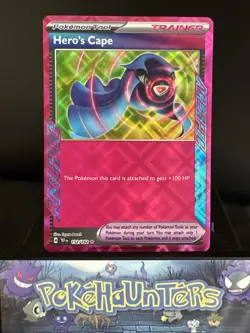 Pokemon Card Hero's Cape 152/162 Temporal Forces Ace Spec NM - Image 1