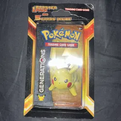 Pokemon TCG Generations Blister Booster Pack PIKACHU ARTWORK SEALED - Image 1