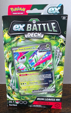 Pokemon TCG IRON LEAVES EX Battle Deck (60 Cards) New Factory Sealed - Image 1