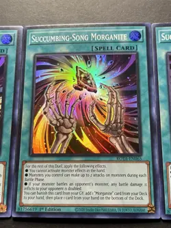 3x Succumbing-Song Morganite | ROTA-EN065 | Super Rare | NM | 1st Ed | YuGiOh! - Image 5