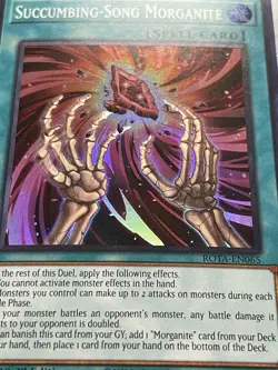 3x Succumbing-Song Morganite | ROTA-EN065 | Super Rare | NM | 1st Ed | YuGiOh! - Image 2