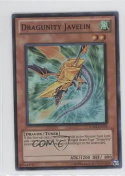 Dragunity Javelin Unlimited YuGiOh Hidden Arsenal 4: Trishula's Triumph ic4 - Image 1