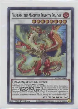 Vahram the Magistus Divinity Dragon (SR) 1st Ed. YuGiOh Genesis Impact 07pa - Image 1