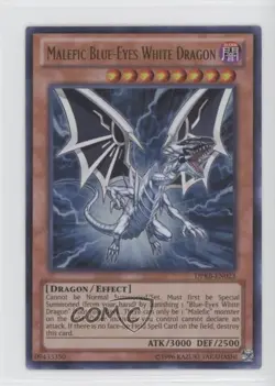 Malefic Blue-Eyes White Dragon (UR) Unlimited YuGiOh Seto Kaiba Duelist Pack 1z4 - Image 1