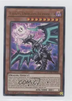 Chaos Dragon Levianeer Ultra Rare 1st Ed. YuGiOh Duel Overload #DUOV-EN058 1z4 - Image 1