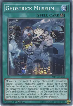 Yugioh Ghostrick Museum MP14-EN228 Common 1st Edition NM x3 Play Set - Image 1