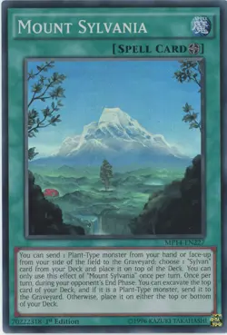 Yugioh Mount Sylvania MP14-EN227 Super Rare 1st Edition NM - Image 1