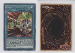 Urgent Schedule Ultra Rare 1st Ed. YuGiOh Legendary Duelists: Season 2 7ba - Image 3
