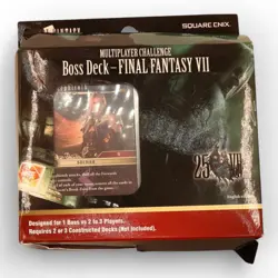 Final Fantasy VII TCG Boss Deck Trading Card Game Collection - Image 1