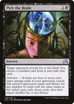 [MTG] Pick the Brain (129) (SOI) LP-HP - Image 1