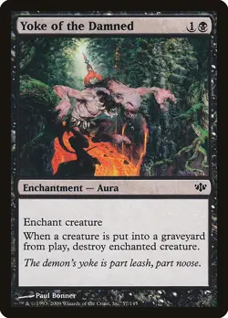 [MTG] Yoke of the Damned (057) (CON) LP-HP - Image 1
