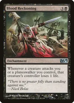 [MTG] Blood Reckoning (081) (M13) LP-HP - Image 1
