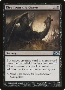 [MTG] Rise from the Grave (114) (M11) LP-HP - Image 1