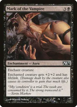 [MTG] Mark of the Vampire (099) (M13) LP-HP - Image 1