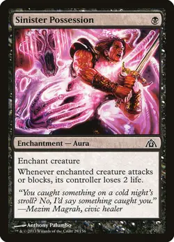 [MTG] Sinister Possession (029) (DGM) LP-HP - Image 1