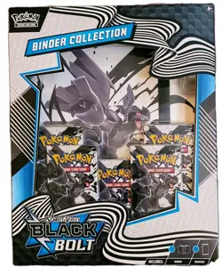 New Pokemon Scarlet & Violet Black Bolt Binder Collection Sealed Same Day Ship - Image 1
