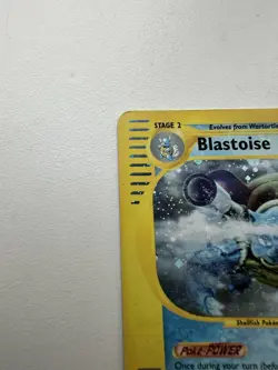Blastoise Holo Rare 4/165 Expedition Base Set WOTC Vintage Pokemon - Image 4