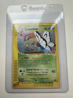Butterfree Holo Rare 5/165 Expedition Base Set WOTC Vintage Pokemon - Image 1