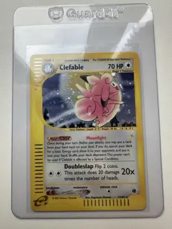 Clefable Holo Rare 7/165 Expedition Base Set WOTC Vintage Pokemon - Image 1