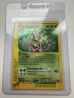 Meganium Holo Rare 18/165 Expedition Base Set WOTC Vintage Pokemon - Image 1