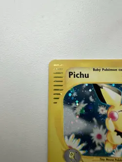 Pichu Holo Rare 22/165 Expedition Base Set WOTC Vintage Pokemon - Image 4