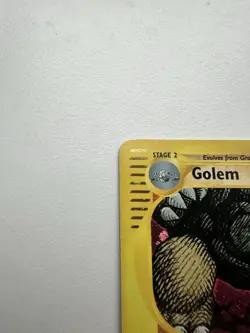 Golem Holo Rare 14/165 Expedition Base Set WOTC Vintage Pokemon - Image 4