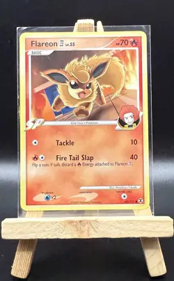 Pokemon TCG Flareon E4 60/111 Normal Rising Rivals NM/M - Image 1