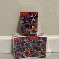 Pokemon TCG Destined Rivals Booster Bundle Sealed 6 Booster Pack fast Shipping - Image 1