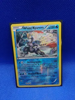 Pokemon TCG XY FATES COLLIDE : WHITE KYUREM 21/124 REVERSE HOLO - Image 1